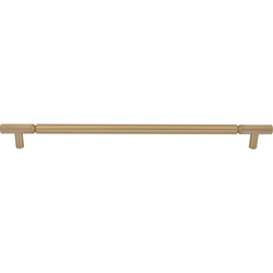 Top Knobs Prestwick 18" Center to Center Honey Bronze Appliance Pull, 20-5/8" Length x 3/4" Width x 2" Projection