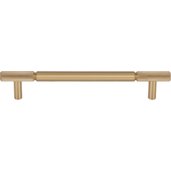Top Knobs Prestwick 6-5/16" Center to Center Honey Bronze Cabinet Pull, 7-7/8" Length x 1/2" Width x 1-3/8" Projection