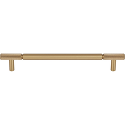 Top Knobs Prestwick 7-9/16" Center to Center Honey Bronze Cabinet Pull, 9-3/16" Length x 1/2" Width x 1-3/8" Projection