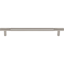 Top Knobs Prestwick 8-13/16" Center to Center Brushed Satin Nickel Cabinet Pull, 10-7/16" Length x 1/2" Width x 1-3/8" Projection