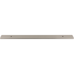 Top Knobs Radcliffe 12" Center to Center Brushed Satin Nickel Appliance Pull, 17" Length x 1-1/2" Width x 3/16" Projection