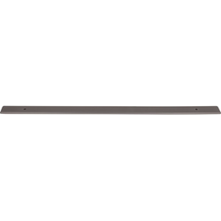 Top Knobs Radcliffe 18" Center to Center Ash Gray Appliance Pull, 23" Length x 1-1/2" Width x 3/16" Projection