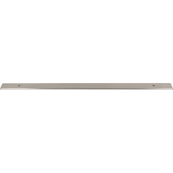 Top Knobs Radcliffe 18" Center to Center Brushed Satin Nickel Appliance Pull, 23" Length x 1-1/2" Width x 3/16" Projection