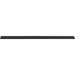 Top Knobs Radcliffe 18" Center to Center Flat Black Appliance Pull, 23" Length x 1-1/2" Width x 3/16" Projection