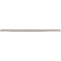 Top Knobs Radcliffe 18" Center to Center Polished Nickel Appliance Pull, 23" Length x 1-1/2" Width x 3/16" Projection
