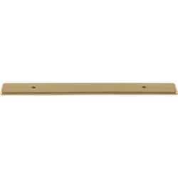 Top Knobs Radcliffe 5-1/16" Center to Center Honey Bronze Backplate, 8-1/16" Length x 1" Width x 1/8" Projection