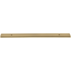 Top Knobs Radcliffe 6-5/16" Center to Center Honey Bronze Backplate, 9-5/16" Length x 1" Width x 1/8" Projection
