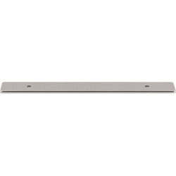 Top Knobs Radcliffe 6-5/16" Center to Center Polished Nickel Backplate, 9-5/16" Length x 1" Width x 1/8" Projection