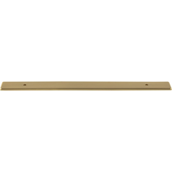 Top Knobs Radcliffe 7-9/16" Center to Center Honey Bronze Backplate, 10-9/16" Length x 1" Width x 1/8" Projection
