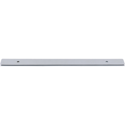 Top Knobs Radcliffe 7-9/16" Center to Center Polished Chrome Backplate, 10-9/16" Length x 1" Width x 1/8" Projection