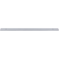 Top Knobs Radcliffe 12" Center to Center Polished Chrome Backplate, 15" Length x 1" Width x 1/8" Projection