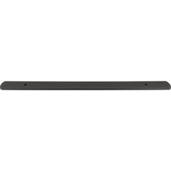 Top Knobs Wescott 12" Center to Center Ash Gray Appliance Pull, 17" Length x 1-1/2" Width x 3/16" Projection