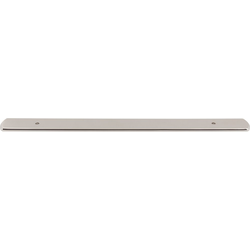 Top Knobs Wescott 12" Center to Center Polished Nickel Appliance Pull, 17" Length x 1-1/2" Width x 3/16" Projection