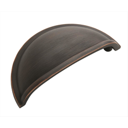 Cup Pulls 3 Inch Center to Center Oil Rubbed Bronze Cabinet Cup Pull