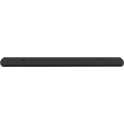 Top Knobs Wescott 5-1/16" Center to Center Flat Black Backplate, 8-1/16" Length x 1" Width x 1/8" Projection