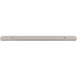 Top Knobs Wescott 6-5/16" Center to Center Polished Nickel Backplate, 9-5/16" Length x 1" Width x 1/8" Projection