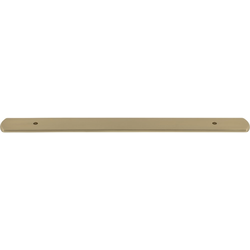 Top Knobs Wescott 7-9/16" Center to Center Honey Bronze Backplate, 10-5/8" Length x 1" Width x 1/8" Projection