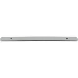 Top Knobs Wescott 7-9/16" Center to Center Polished Chrome Backplate, 10-5/8" Length x 1" Width x 1/8" Projection