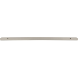 Top Knobs Wescott 12" Center to Center Brushed Satin Nickel Backplate, 15" Length x 1" Width x 1/8" Projection