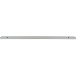 Top Knobs Wescott 12" Center to Center Polished Chrome Backplate, 15" Length x 1" Width x 1/8" Projection