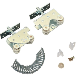 2027 Heavy-Duty Pocket Door Hardware Set for 200 Series Track, 400 Lbs Weight Rated