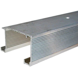 2200 60" Length Bypass Aluminum Track for 3/4" or 1-3/8" Door 2200S