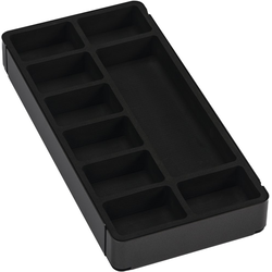 Edge 3242-16 Pocket Emptier Insert, 6-3/8" Width x 13-1/16" Depth x 1-21/32" Height, Edge 16" Depth, Frame Required, Warm Gray