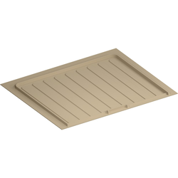 5% OFF SBDTF Flexible Thermoplastic Trim-to-Fit Drip Tray for Sink Bases, 25-1/2" to 28-1/2" Width x 21-1/2 to 23-1/4" Depth x 3/4" Height, Almond