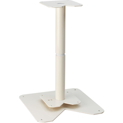 RVS Heavy-Duty Bottom-Mount and 2-Shelf 15" Length Shaft for 4WLS Series Lazy Susans