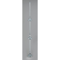 Telescoping 35" to 43" Length Shaft Hardware for Full-Circle Natural Wood Lazy Susans