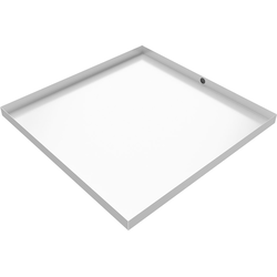 29" Length x 29" Width Top Load Washer ProPan with Convertible Drip/Drain Plug, White Steel