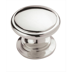 Allison Value Hardware 1-1/4 Inch Diameter Polished Chrome Cabinet Knob