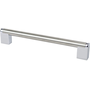 Brushed Nickel and Polished Chrome