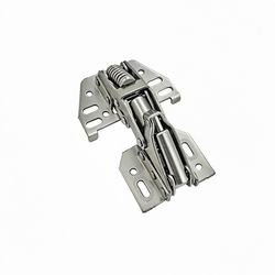 CabinetParts Concealed Cabinet Hinge, 1/2" Overlay, Face-Frame, Surface-Mount, 90 Degree, Soft-Close, No Bore, Pair with Screws
