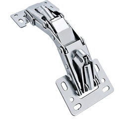 CabinetParts Concealed Cabinet Hinge, 3/8" Inset, Face-Frame, Surface-Mount, 150 Degree, Soft-Close, No Bore, Pair with Screws