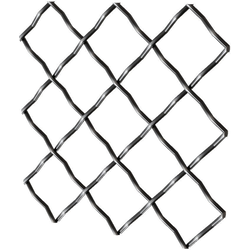 30% OFF Brown Wood 3/4" Pressed Single Diamond Decorative Grille, 36" W x 24" L Sheet, Antique Pewter