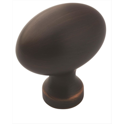 Allison Value Hardware 1-3/8 Inch Diameter Oil Rubbed Bronze Cabinet Knob