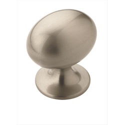 Allison Value Hardware 1-1/4 Inch Diameter Satin Nickel Cabinet Knob