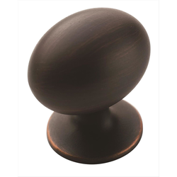 Allison Value Hardware 1-1/4 Inch Diameter Oil Rubbed Bronze Cabinet Knob