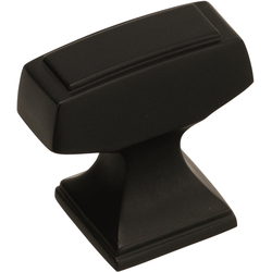 Mulholland 1-1/4 Inch Diameter Black Bronze Cabinet Knob