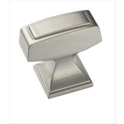 Mulholland 1-1/4 Inch Length Satin Chrome Cabinet Knob