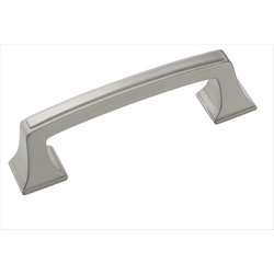 Mulholland 3 Inch Center to Center Satin Nickel Cabinet Pull