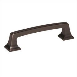Mulholland 3-3/4 Inch Center to Center Gunmetal Cabinet Pull