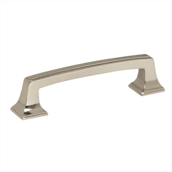 Mulholland 3-3/4 Inch Center to Center Polished Nickel Cabinet Pull