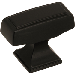 Mulholland 1-1/2 Inch Diameter Black Bronze Cabinet Knob