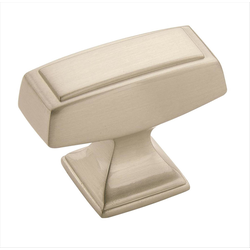Mulholland 1-1/4 Inch Diameter Satin Nickel Cabinet Knob