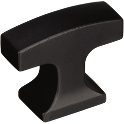 Westerly 1-5/16 Inch Length Black Bronze Cabinet Knob