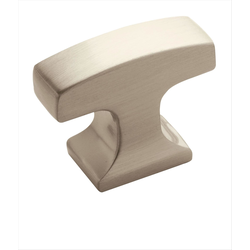 Westerly 1-5/16 Inch Length Satin Nickel Cabinet Knob