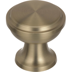 Westerly 1-3/16 Inch Diameter Golden Champagne Cabinet Knob