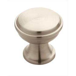 Westerly 1-3/16 Inch Diameter Satin Nickel Cabinet Knob